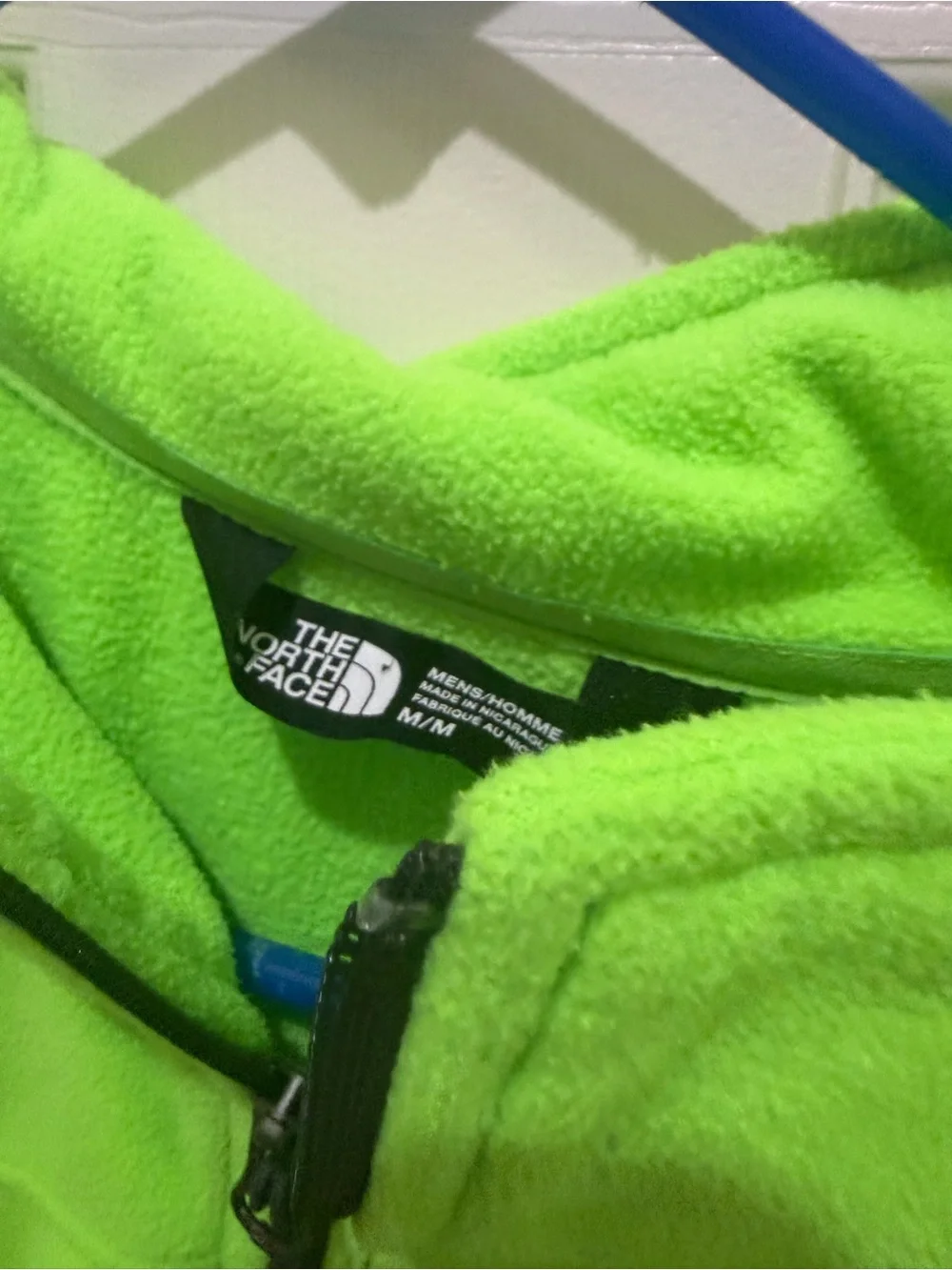 The North Face bright neon